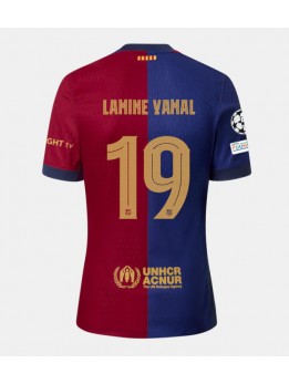 Billige Barcelona Lamine Yamal #19 Hjemmedrakt 2024-25 Kortermet